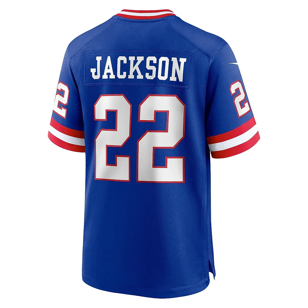 Zennovawear Men's New York Giants Adoree' Jackson Royal Classic Player Game Jersey