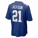 Zennovawear Men's New York Giants Adoree' Jackson Royal Team Game Jersey