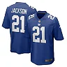 Zennovawear Men's New York Giants Adoree' Jackson Royal Team Game Jersey