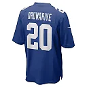 Zennovawear Men's New York Giants Amani Oruwariye Royal Game Jersey
