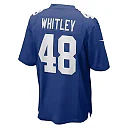 Zennovawear Men's New York Giants Benton Whitley Royal Team Game Jersey