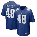 Zennovawear Men's New York Giants Benton Whitley Royal Team Game Jersey