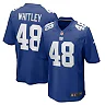 Zennovawear Men's New York Giants Benton Whitley Royal Team Game Jersey