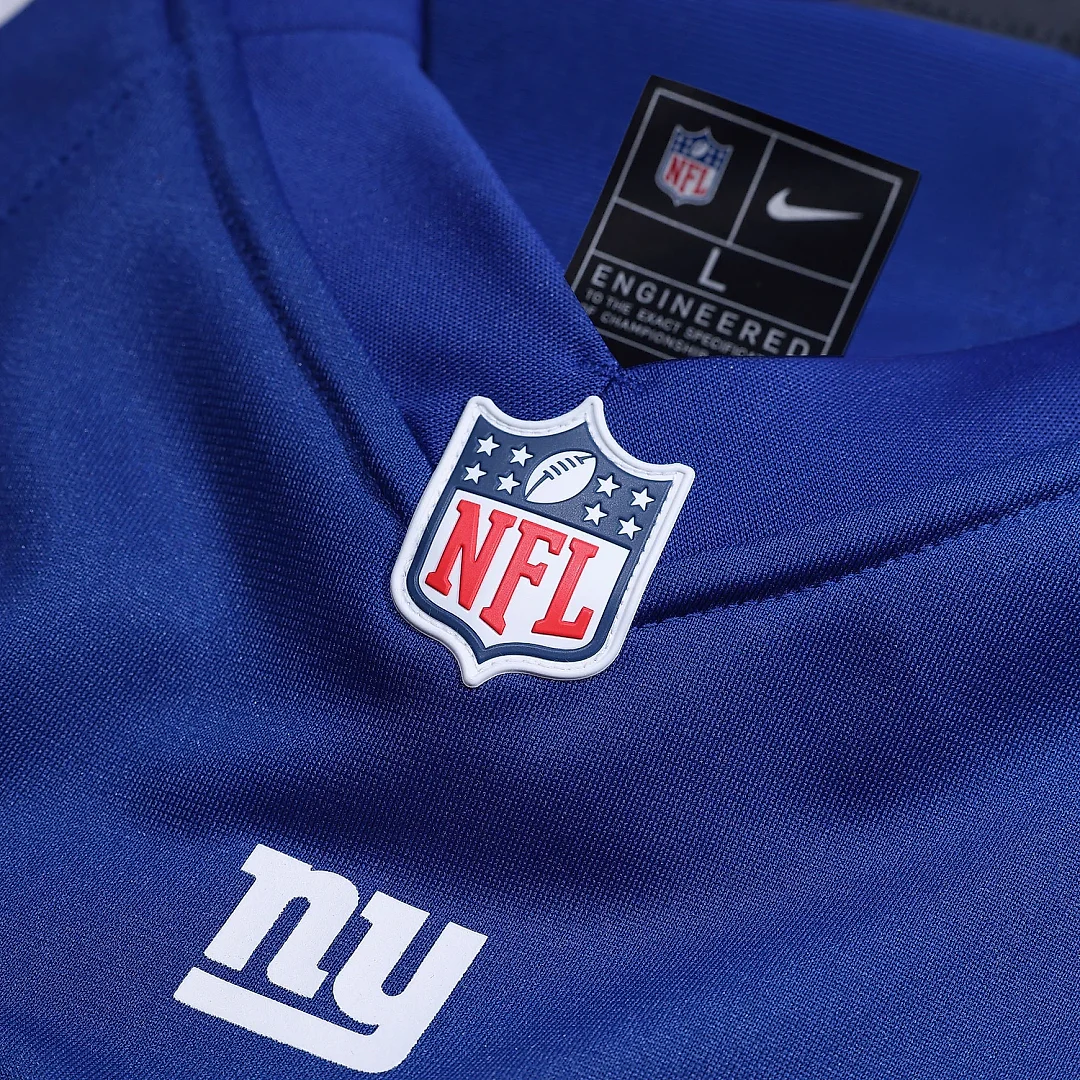 Zennovawear Men's New York Giants Brian Burns Royal Game Player Jersey
