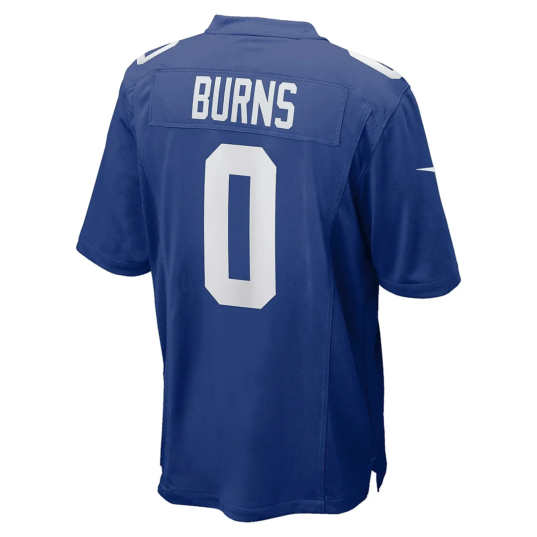 Zennovawear Men's New York Giants Brian Burns Royal Game Player Jersey