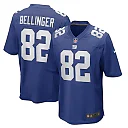 Zennovawear Men's New York Giants Daniel Bellinger Royal Game Player Jersey