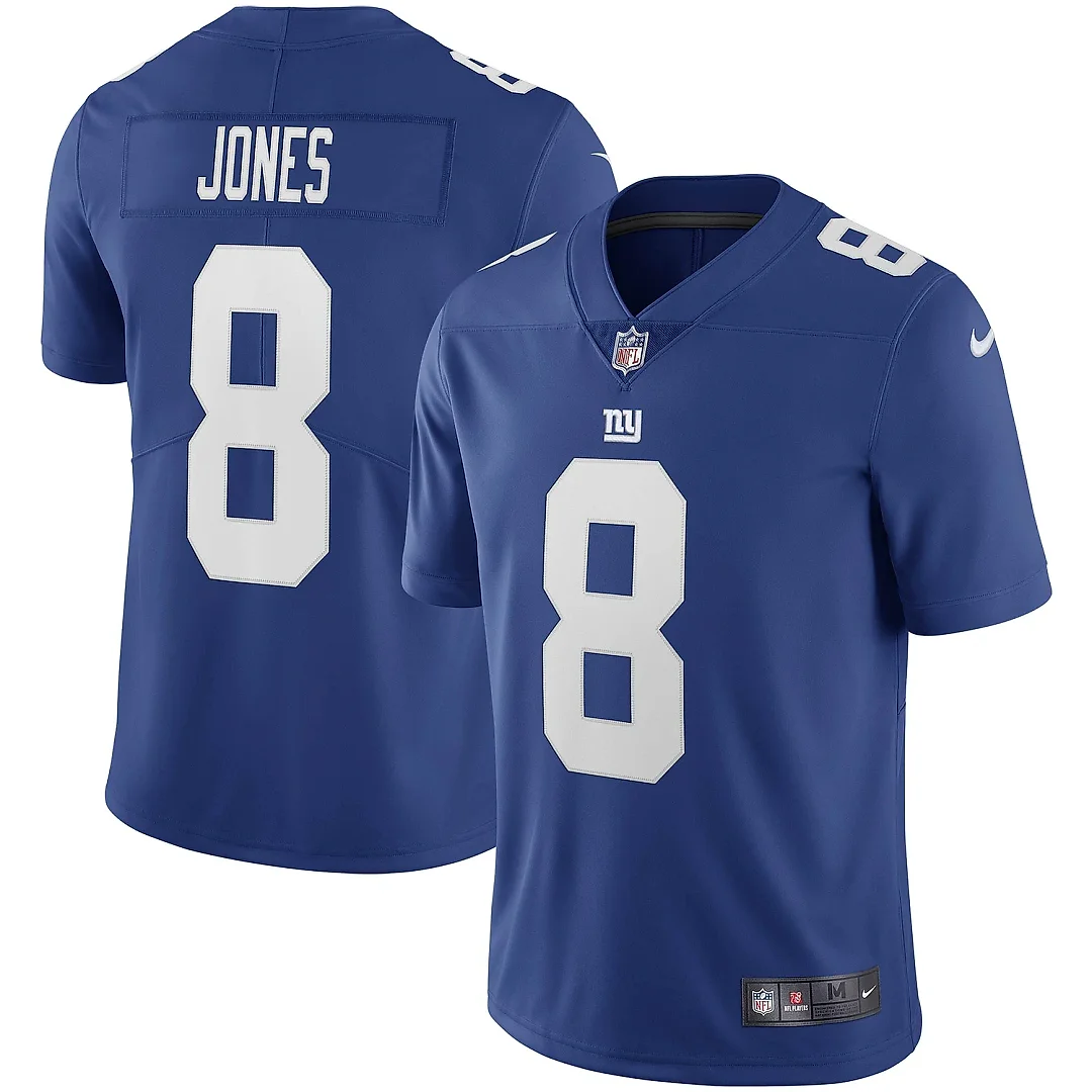 Zennovawear Men's New York Giants Daniel Jones Royal Vapor Limited Jersey