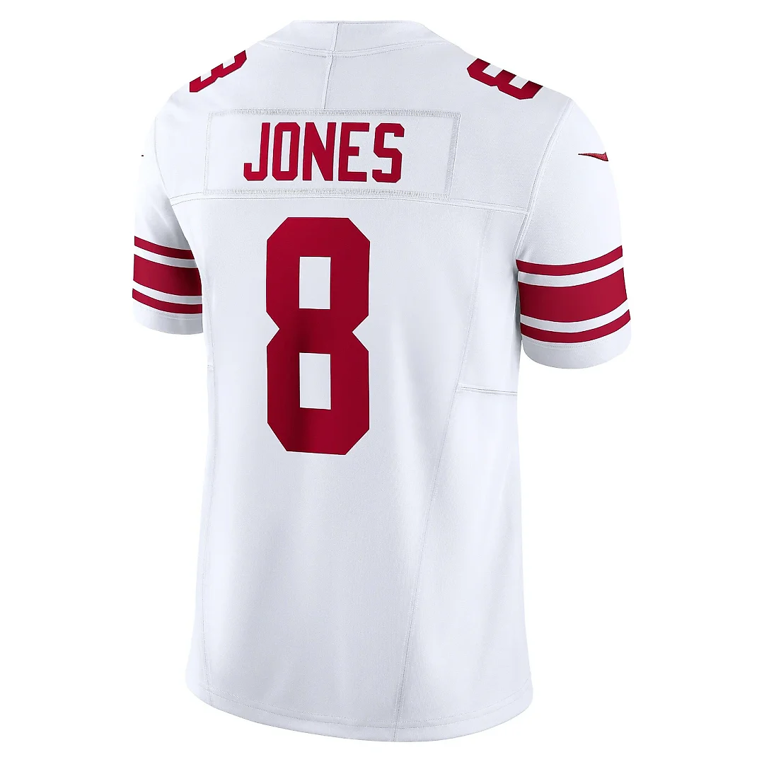 Zennovawear Men's New York Giants Daniel Jones White Vapor F.U.S.E. Limited Jersey
