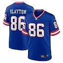 Zennovawear Men's New York Giants Darius Slayton Royal Classic Player Game Jersey