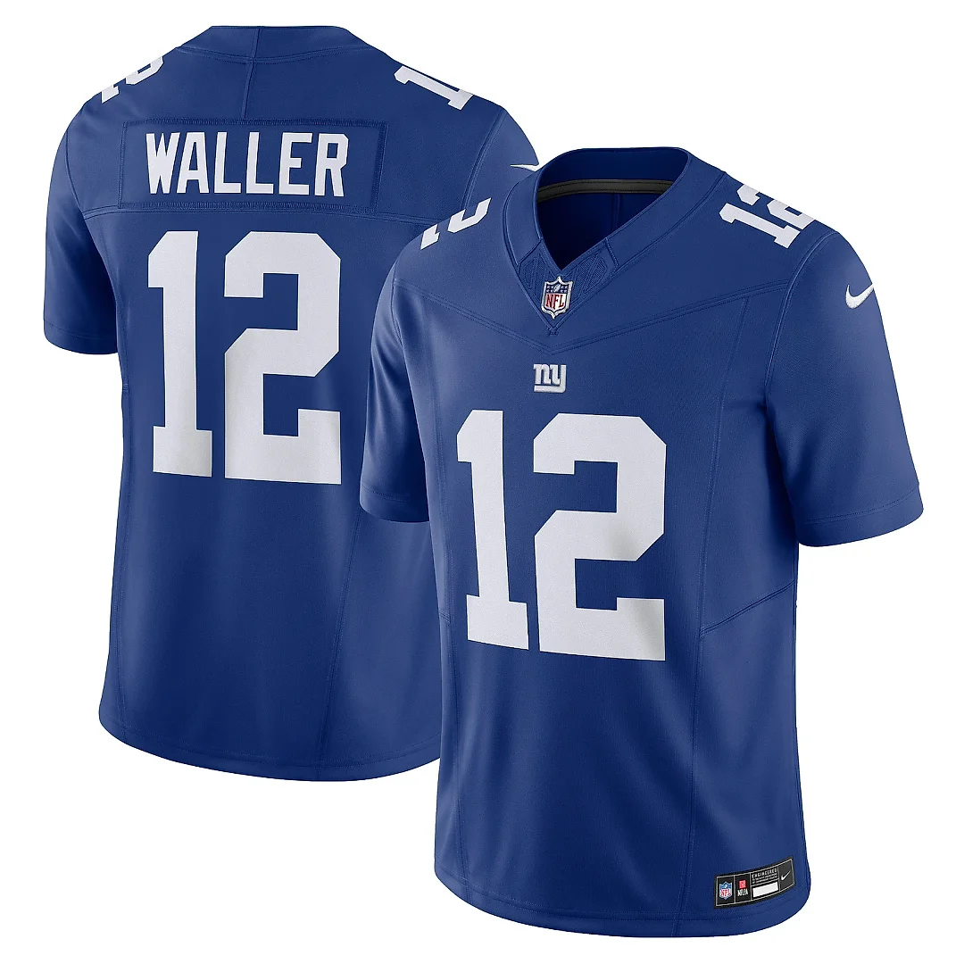 Zennovawear Men's New York Giants Darren Waller Royal Vapor F.U.S.E. Limited Jersey