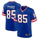 Zennovawear Men's New York Giants David Tyree Royal Classic Retired Player Game Jersey