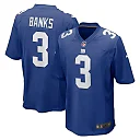Zennovawear Men's New York Giants Deonte Banks Royal Game Jersey