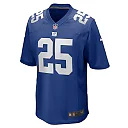 Zennovawear Men's New York Giants Deonte Banks Royal Team Game Jersey