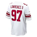 Zennovawear Men's New York Giants Dexter Lawrence II White Game Player Jersey
