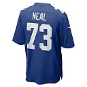 Zennovawear Men's New York Giants Evan Neal Royal Player Game Jersey