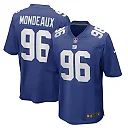 Zennovawear Men's New York Giants Henry Mondeaux Royal Game Player Jersey