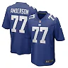 Zennovawear Men's New York Giants Jack Anderson Royal Game Player Jersey