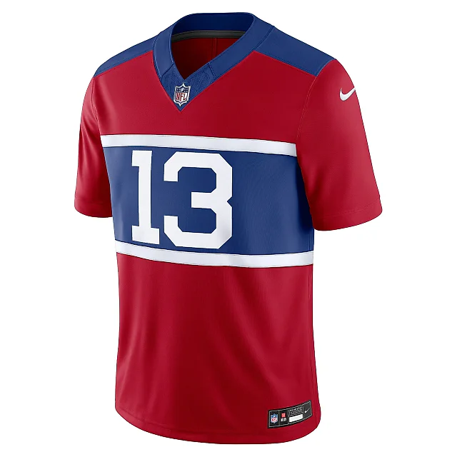 Zennovawear Men's New York Giants Jalin Hyatt Century Red Alternate Vapor F.U.S.E. Limited Jersey