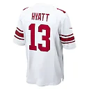 Zennovawear Men's New York Giants Jalin Hyatt White Game Jersey