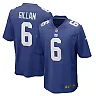 Zennovawear Men's New York Giants Jamie Gillan Royal Game Player Jersey