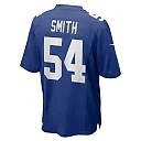 Zennovawear Men's New York Giants Jaylon Smith Royal Home Game Player Jersey
