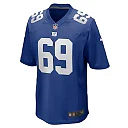 Zennovawear Men's New York Giants Jaylon Thomas Royal Team Game Jersey