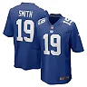 Zennovawear Men's New York Giants Jeff Smith Royal Game Player Jersey