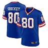 Zennovawear Men's New York Giants Jeremy Shockey Royal Classic Retired Player Game Jersey