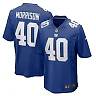 Zennovawear Men's New York Giants Joe Morrison Royal Retired Player Jersey
