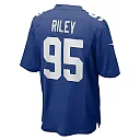 Zennovawear Men's New York Giants Jordon Riley Royal Team Game Jersey