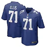 Zennovawear Men's New York Giants Justin Ellis Royal Game Player Jersey