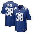 Zennovawear Men's New York Giants Kaleb Hayes Royal Game Jersey