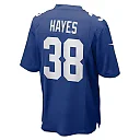 Zennovawear Men's New York Giants Kaleb Hayes Royal Game Jersey
