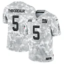 Zennovawear Men's New York Giants Kayvon Thibodeaux Arctic Camo 2024 Salute to Service Limited Jersey