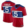 Zennovawear Men's New York Giants Kayvon Thibodeaux Century Red Alternate Vapor F.U.S.E. Limited Jersey