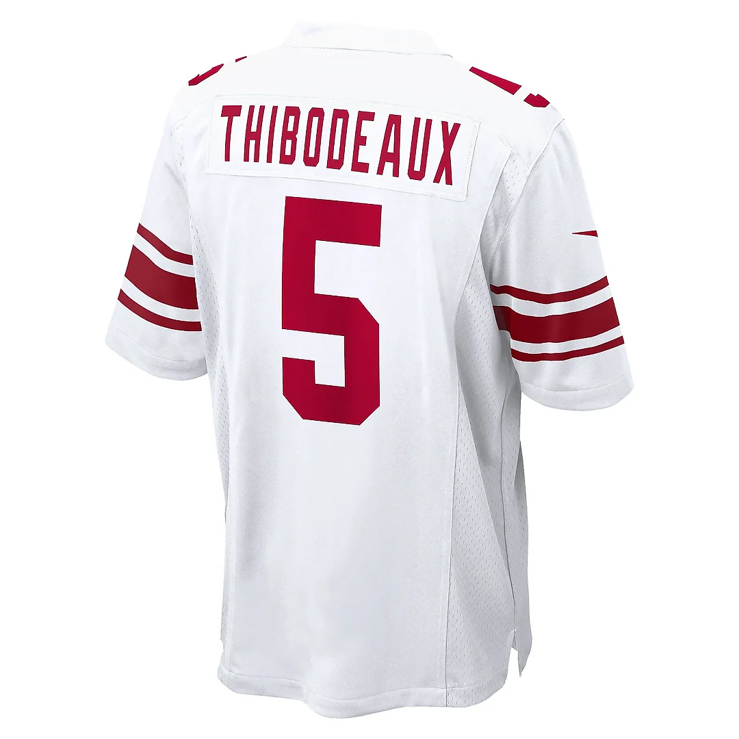Zennovawear Men's New York Giants Kayvon Thibodeaux White Player Game Jersey