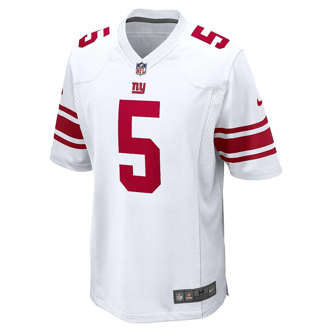 Zennovawear Men's New York Giants Kayvon Thibodeaux White Player Game Jersey