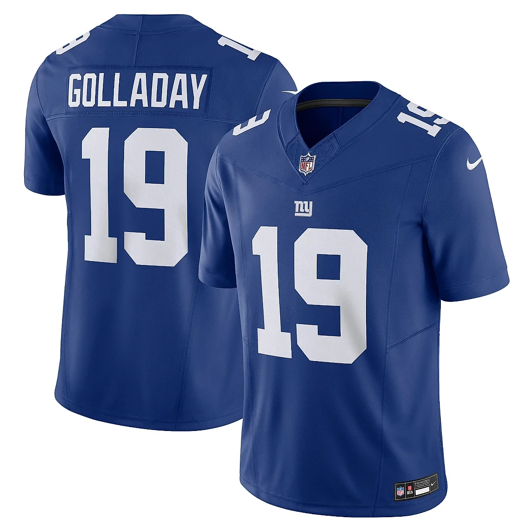 Zennovawear Men's New York Giants Kenny Golladay Royal Vapor F.U.S.E. Limited Jersey
