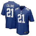Zennovawear Men's New York Giants Landon Collins Royal Home Game Player Jersey