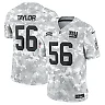 Zennovawear Men's New York Giants Lawrence Taylor Arctic Camo 2024 Salute to Service Retired Player Limited Jersey