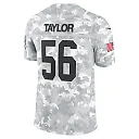 Zennovawear Men's New York Giants Lawrence Taylor Arctic Camo 2024 Salute to Service Retired Player Limited Jersey