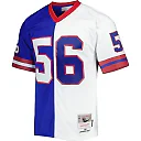 Zennovawear Men's New York Giants Lawrence Taylor Mitchell & Ness Royal/White 1986 Split Legacy Jersey