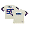 Zennovawear Men's New York Giants Lawrence Taylor Mitchell & Ness Cream Chainstitch Legacy Jersey