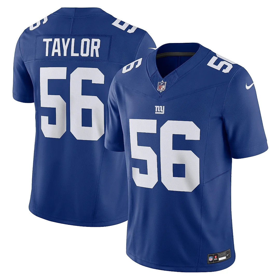 Zennovawear Men's New York Giants Lawrence Taylor Royal Vapor F.U.S.E. Limited Jersey