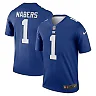 Zennovawear Men's New York Giants Malik Nabers Royal Team Legend Player Performance Top
