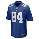 Zennovawear Men's New York Giants Marcus Johnson Royal Home Game Player Jersey