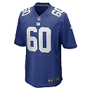 Zennovawear Men's New York Giants Marcus McKethan Royal Game Player Jersey