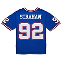 Zennovawear Men's New York Giants Michael Strahan Mitchell & Ness Royal 1993 Legacy Jersey