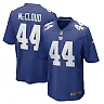 Zennovawear Men's New York Giants Nick McCloud Royal Game Player Jersey