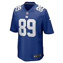 Zennovawear Men's New York Giants Nick Vannett Royal Home Game Player Jersey